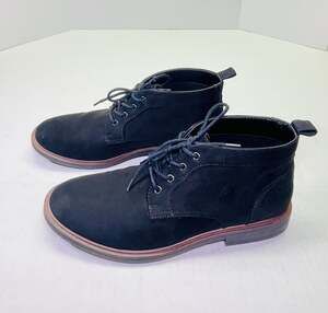 Alfani Aiden Black Suede Chukka Boots Men’s Size 9.5